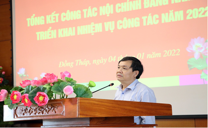 Đồng chí Phan Văn Thắng, Phó Bí thư Thường trực Tỉnh ủy phát biểu kết luận
