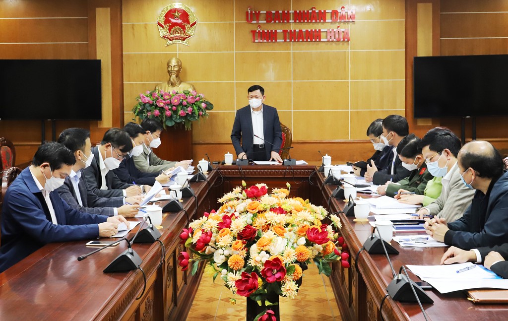 Một Hội nghị của Ủy ban nhân dân tỉnh Thanh Hóa