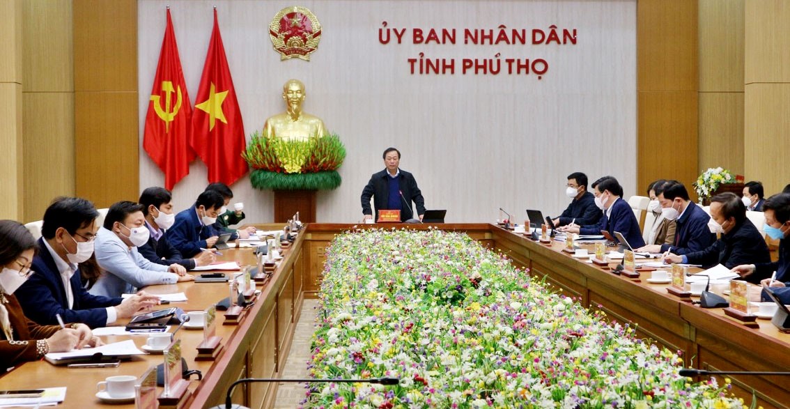 Một Hội nghị của Ủy ban nhân dân tỉnh Phú Thọ