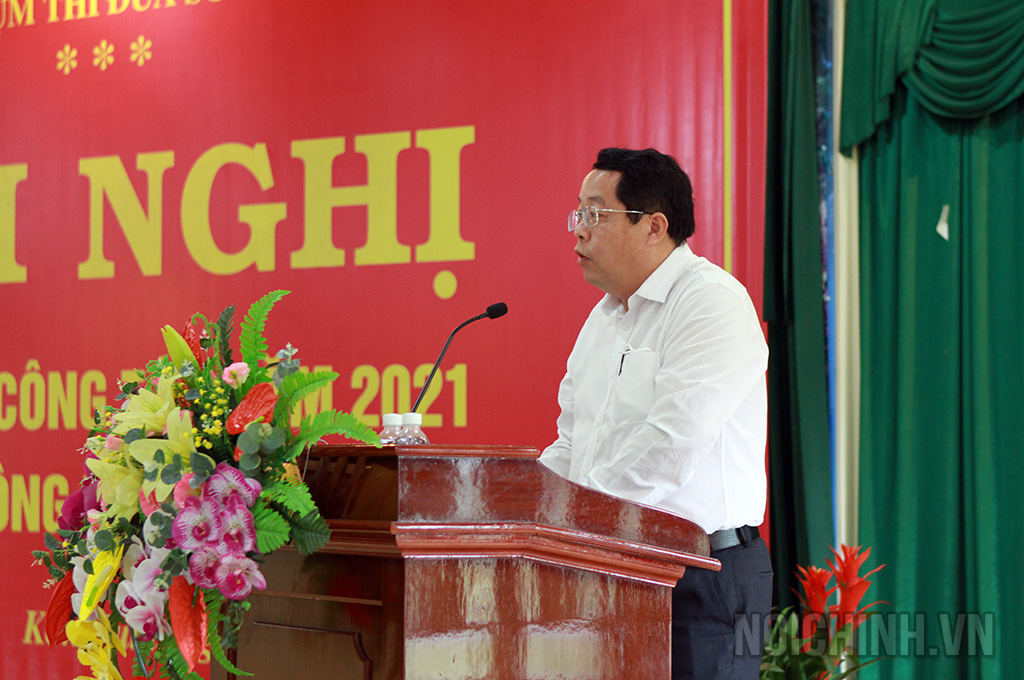 Đồng chí Phùng Duy Hải, Phó trưởng Ban Nội chính Tỉnh ủy Bình Định 