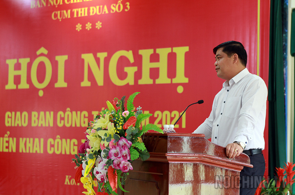 Đồng chí Nguyễn Mạnh Hà, Trưởng Ban Nội chính Tỉnh ủy Quảng Nam 