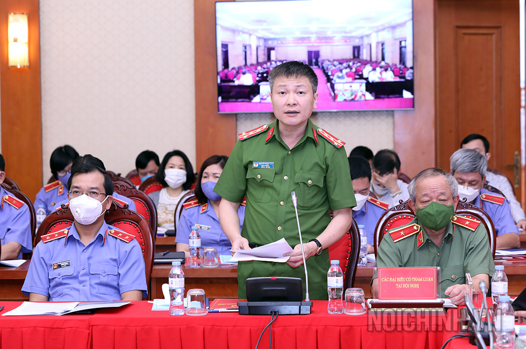 Đồng chí Nguyễn Ngọc Lâm, Cục trưởng Cục Cảnh sát điều tra tội phạm về tham nhũng, kinh tế và buôn lậu, Bộ Công an