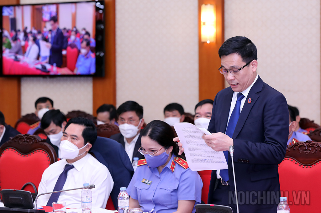 Đồng chí Nguyễn Xuân Thiện, Vụ trưởng Vụ Giám đốc kiểm tra I, Tòa án nhân dân tối cao
