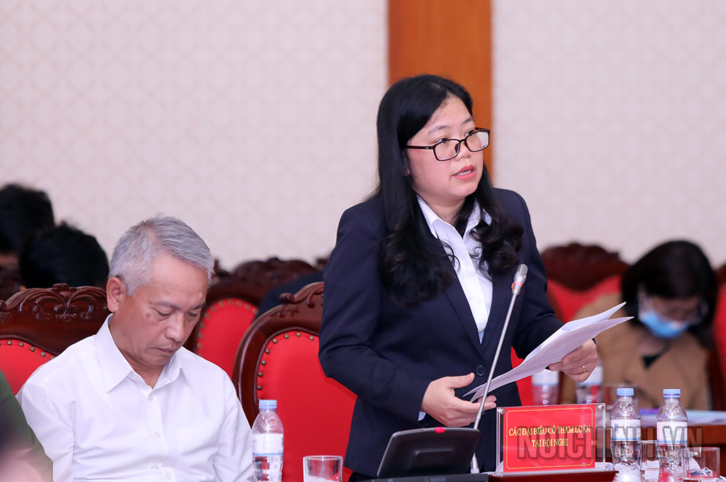 Đồng chí Phạm Thị Thanh Nga, Vụ Giám đốc Kiểm tra I, Tòa án nhân dân tối cao