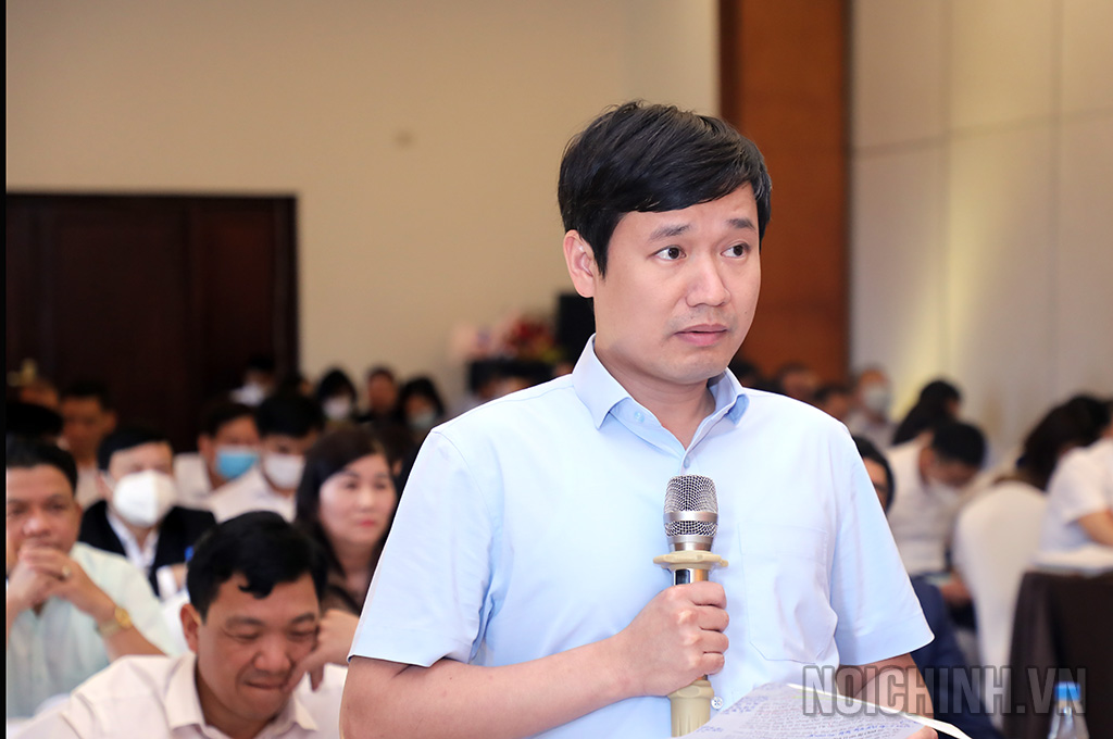Đồng chí Nguyễn Tuấn Phong, Phó Trưởng Ban Nội chính Tỉnh ủy Hưng Yên