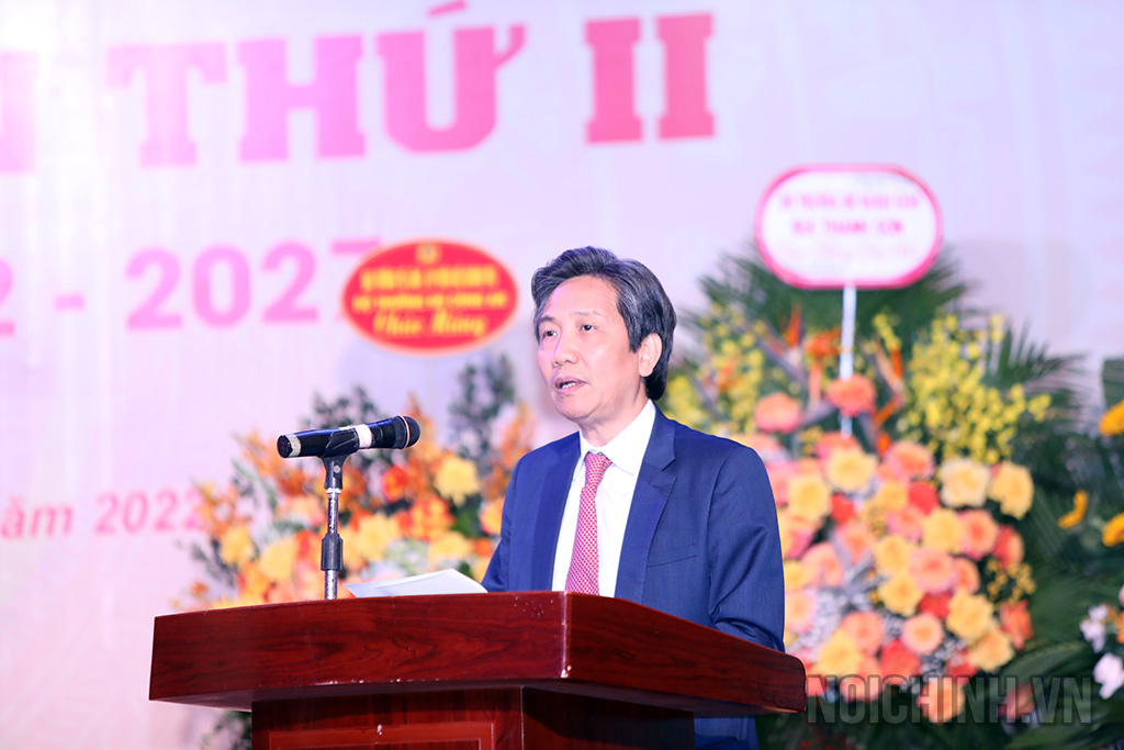 Tiến sỹ Trần Anh Tuấn, nguyên Thứ trưởng Bộ Nội vụ, Chủ tịch Hiệp hội Khoa học Hành chính Việt Nam