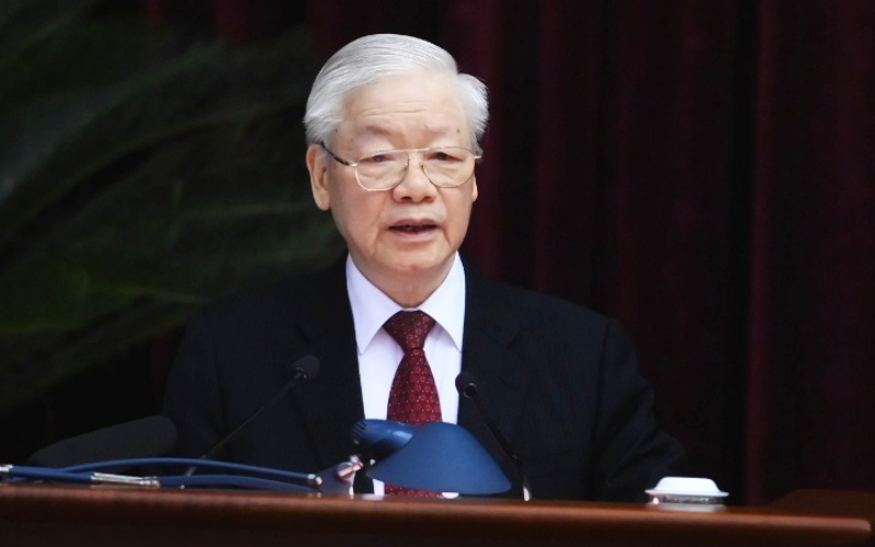 Tổng Bí thư Nguyễn Phú Trọng chủ trì và phát biểu khai mạc Hội nghị