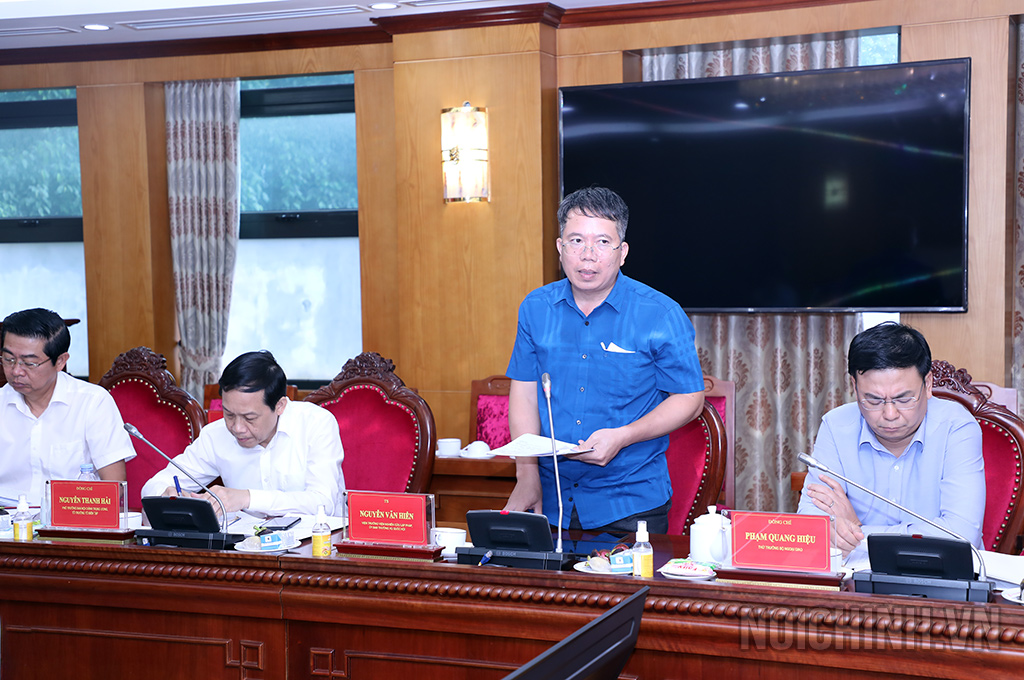TS. Nguyễn Văn Hiền, Viện trưởng Viện nghiên cứu lập pháp, Ủy ban Thường vụ Quốc hội