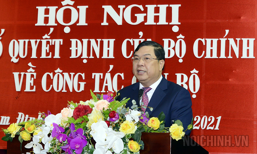 Đồng chí Phạm Gia Túc, Bí thư Tỉnh ủy là Trưởng Ban Chỉ đạo phòng, chống tham nhũng, tiêu cực tỉnh Nam Định