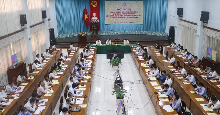 Hội nghị công bố kết quả PCI tỉnh An Giang năm 2021