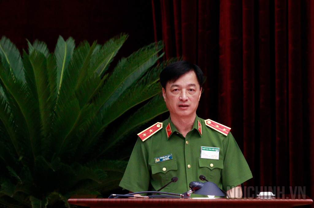 Đồng chí Trung tướng Nguyễn Duy Ngọc, Ủy viên Trung ương Đảng, Thứ trưởng Bộ Công an