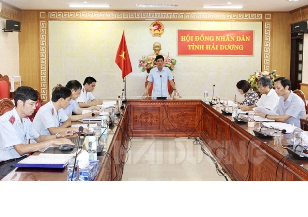 Ban Pháp chế HĐND tỉnh Hải Dương làm việc với Thanh tra tỉnh về kết quả tiếp công dân, giải quyết khiếu nại, tố cáo của công dân 6 tháng đầu năm 2022 