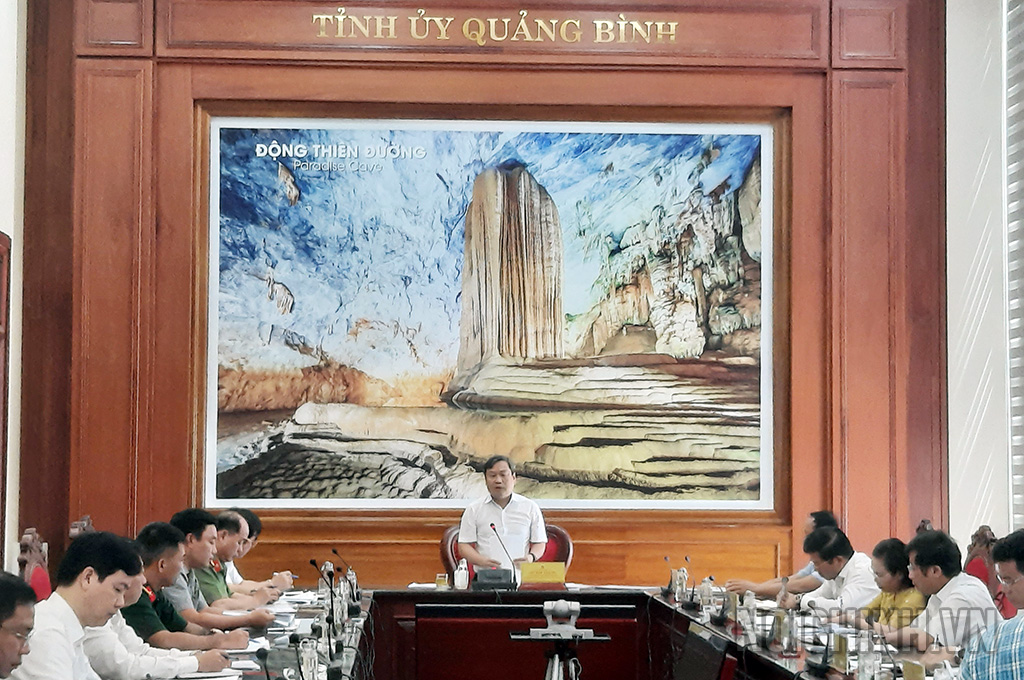 Toàn cảnh Phiên họp thứ nhất BCĐ PCTN, TC tỉnh Quảng Bình