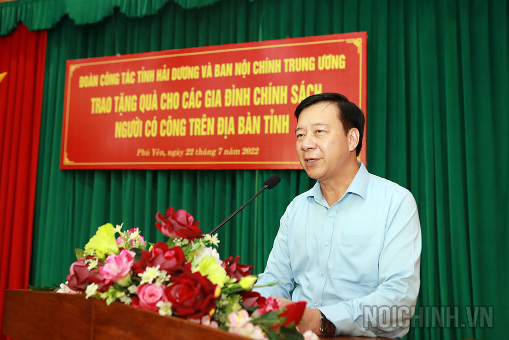 đồng chí Phạm Xuân Thăng, Ủy viên Trung ương Đảng, Bí thư Tỉnh ủy Hải Dương
