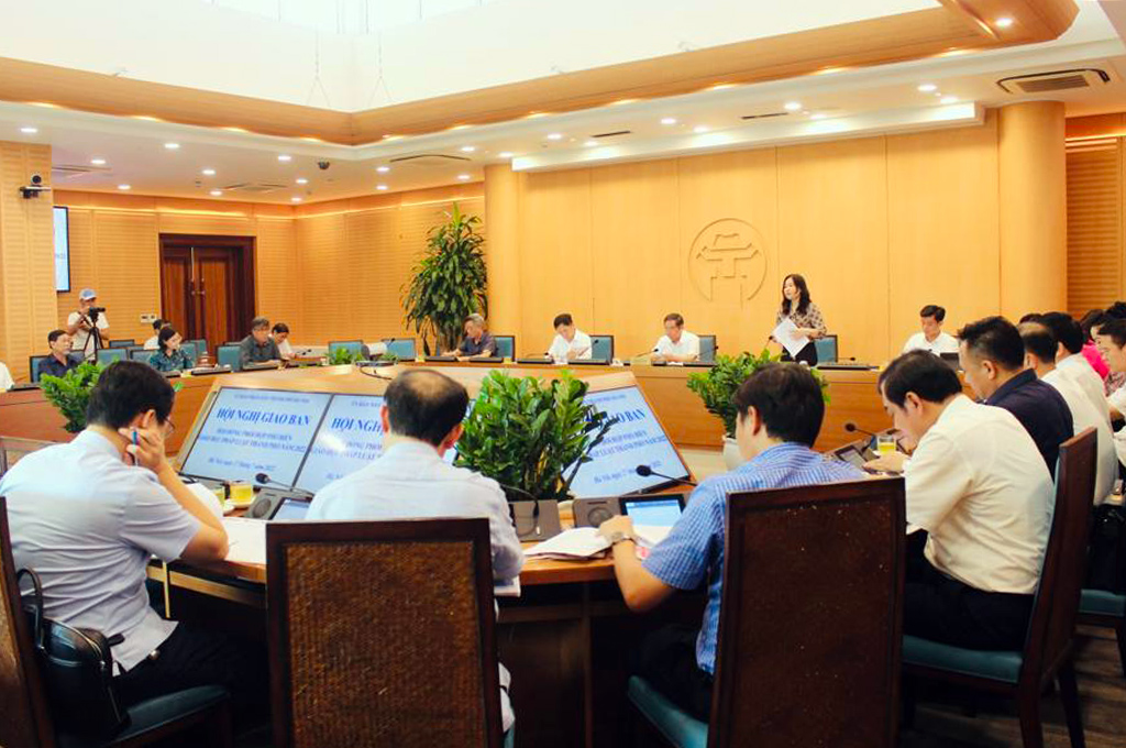 Hội nghị giao ban công tác phổ biến giáo dục pháp luật tại Hà Nội