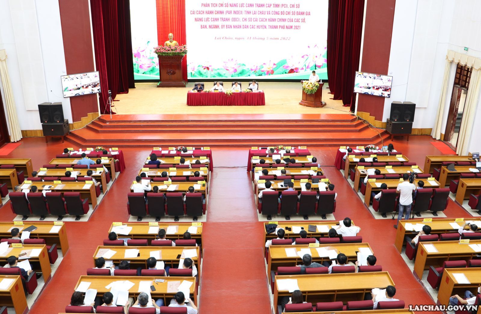 Tọa đàm Phân tích Chỉ số cải cách hành chính của các sở, ban, ngành, UBND các huyện, thành phố tỉnh Lai Châu 