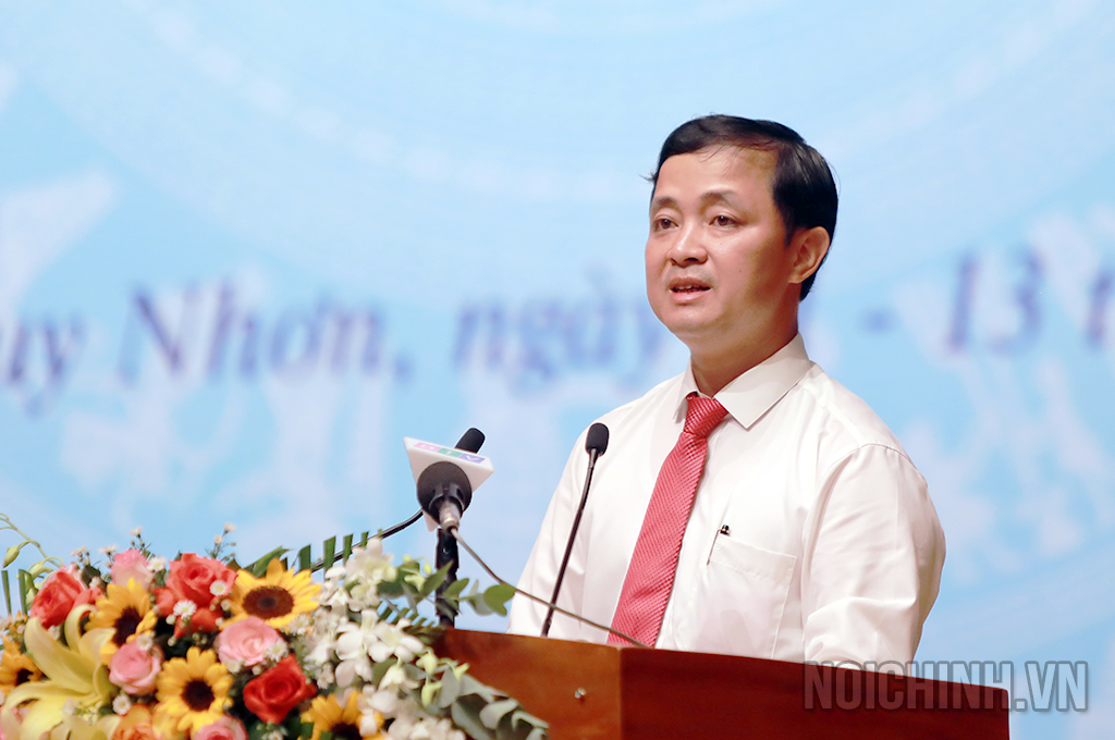 Đồng chí Nguyễn Xuân Trường, Vụ trưởng Vụ Địa phương I, Ban Nội chính Trung ương (ảnh Đặng Phước)