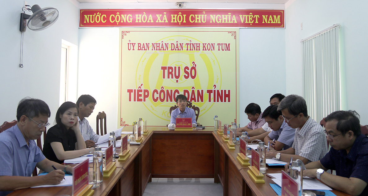 Lãnh đạo tỉnh Tây Ninh tiếp công dân định kỳ