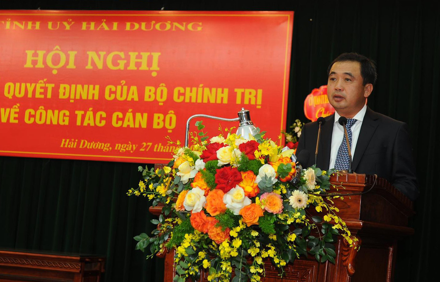 Đồng chí Trần Đức Thắng, Ủy viên Trung ương Đảng, Bí thư Tỉnh ủy Hải Dương là Trưởng Ban Chỉ đạo phòng, chống tham nhũng, tiêu cực tỉnh