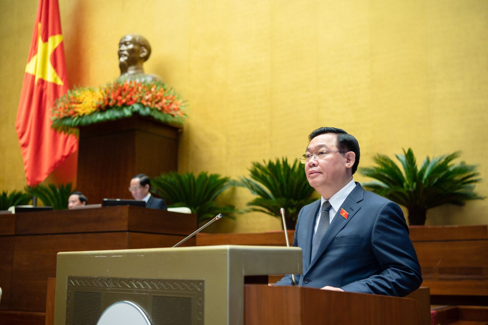 Chủ tịch Quốc hội Vương Đình Huệ phát biểu bế mạc Kỳ họp thứ 4, Quốc hội Khóa XV