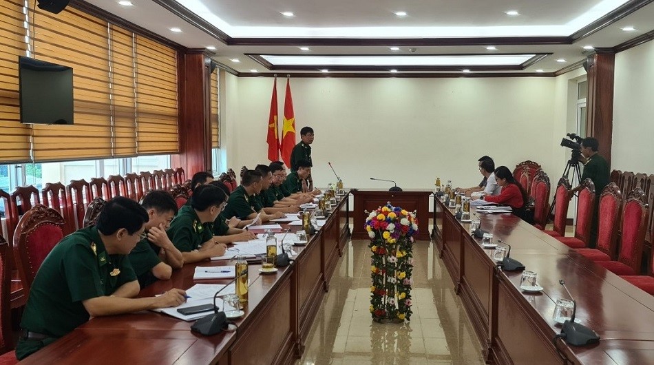 Ban Nội chính Tỉnh ủy Quảng Bình làm việc với Bộ Chỉ huy Bộ đội Biên phòng tỉnh