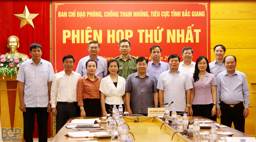 Ban Chỉ đạo phòng, chống tham nhũng, tiêu cực tỉnh Bắc Giang ra mắt