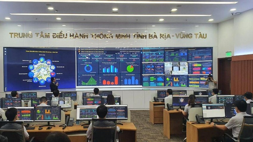 Trung tâm điều hành thông minh theo dõi, cập nhật tiến độ giải quyết hồ sơ, thủ tục hành chính ở các sở ngành, địa phương tỉnh Bà Rịa - Vũng Tàu