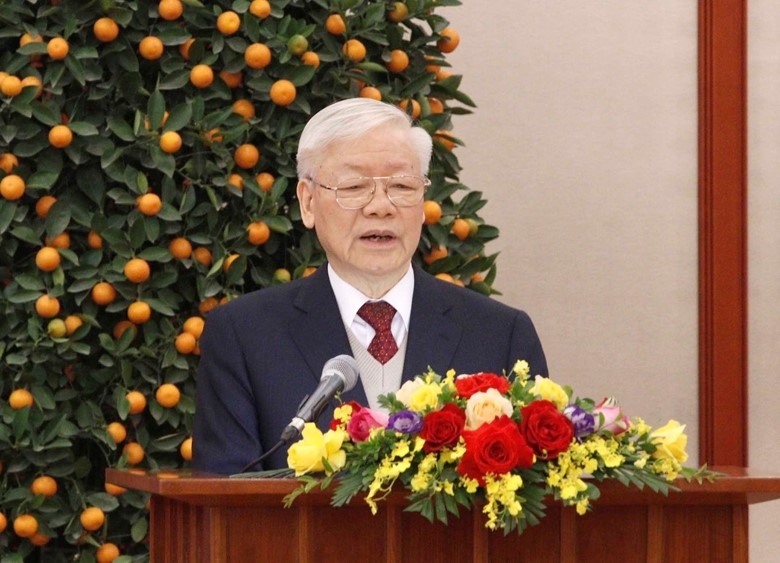 Tổng Bí thư Nguyễn Phú Trọng - Trưởng ban Chỉ đạo Trung ương về phòng, chống tham nhũng, tiêu cực. (Ảnh: PC) 