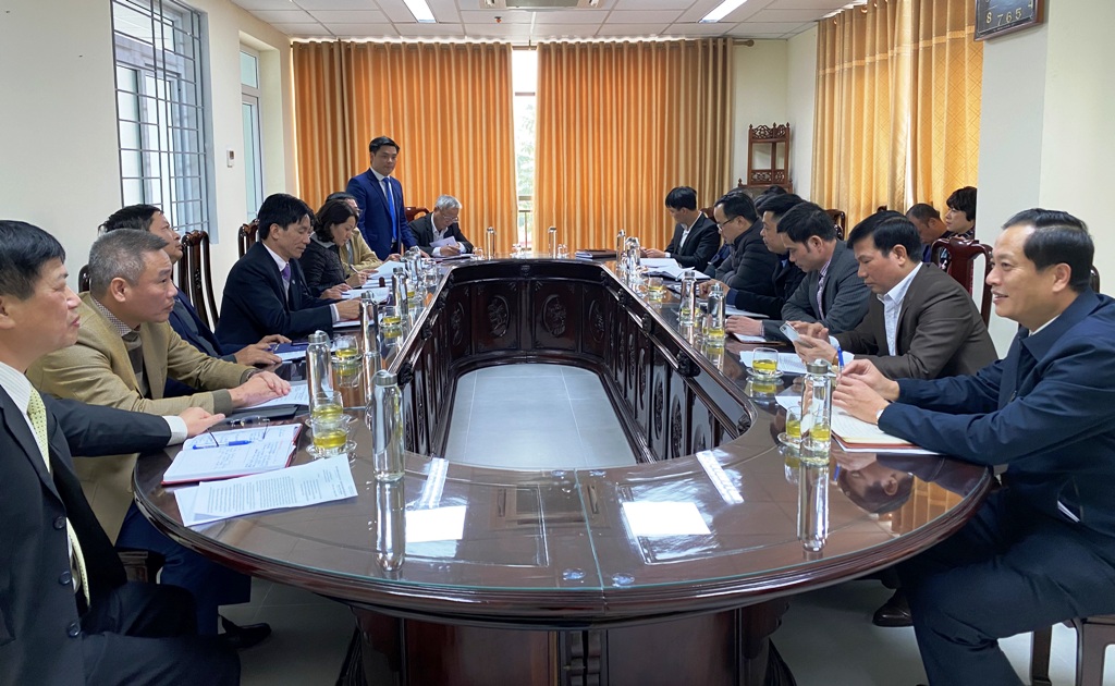 Một Cuộc họp của Ban Nội chính Tỉnh ủy Bắc Ninh