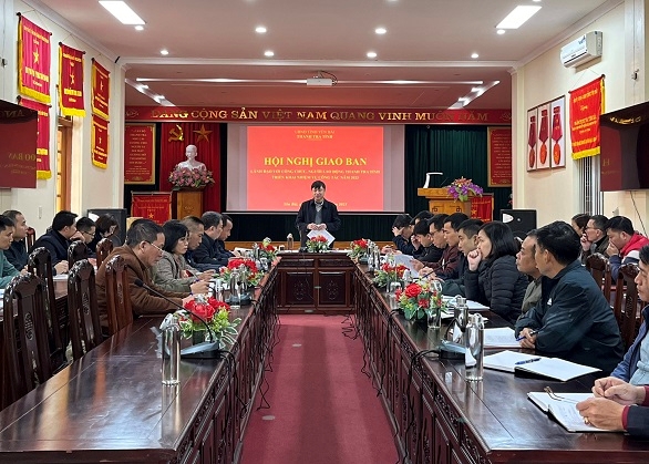 Một cuộc họp của Thanh tra tỉnh Yên Bái