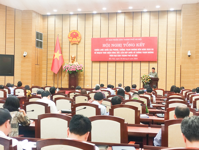 Hội nghị tổng kết Chiến lược quốc gia phòng, chống tham nhũng đến năm 2020 và kế hoạch thực hiện Công ước Liên hợp quốc về chống tham nhũng (UNCAC) Thành phố Hà Nội