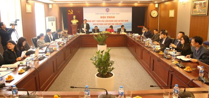 Liên đoàn Luật sư Việt Nam tổ chức Hội thảo đóng góp ý kiến về dự thảo Luật Đất đai (sửa đổi)