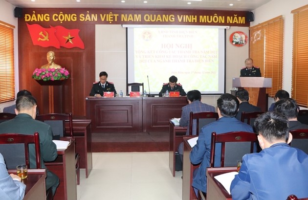 Một Hội nghị của Thanh tra tỉnh Điện Biên