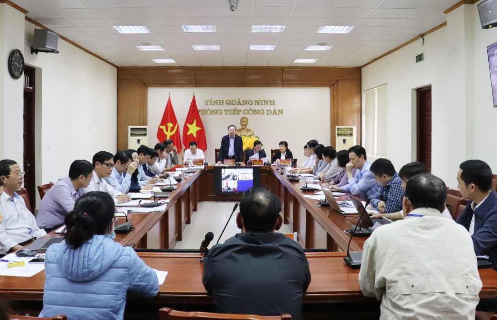 Đồng chí Nguyễn Xuân Ký, Ủy viên Trung ương Đảng, Bí thư Tỉnh ủy, Chủ tịch HĐND tỉnh, tiếp công dân thường kỳ (tháng 3/2023)
