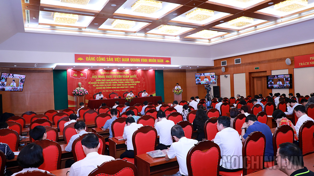 Hội nghị quán triệt Nghị quyết Đại hội XIII của Đảng ủy cơ quan Ban Nội chính Trung ương