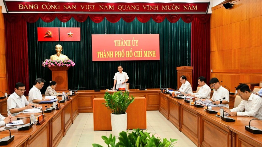 Cuộc họp Thường trực Ban Chỉ đạo phòng, chống tham nhũng, tiêu cực TP. Hồ Chí Minh