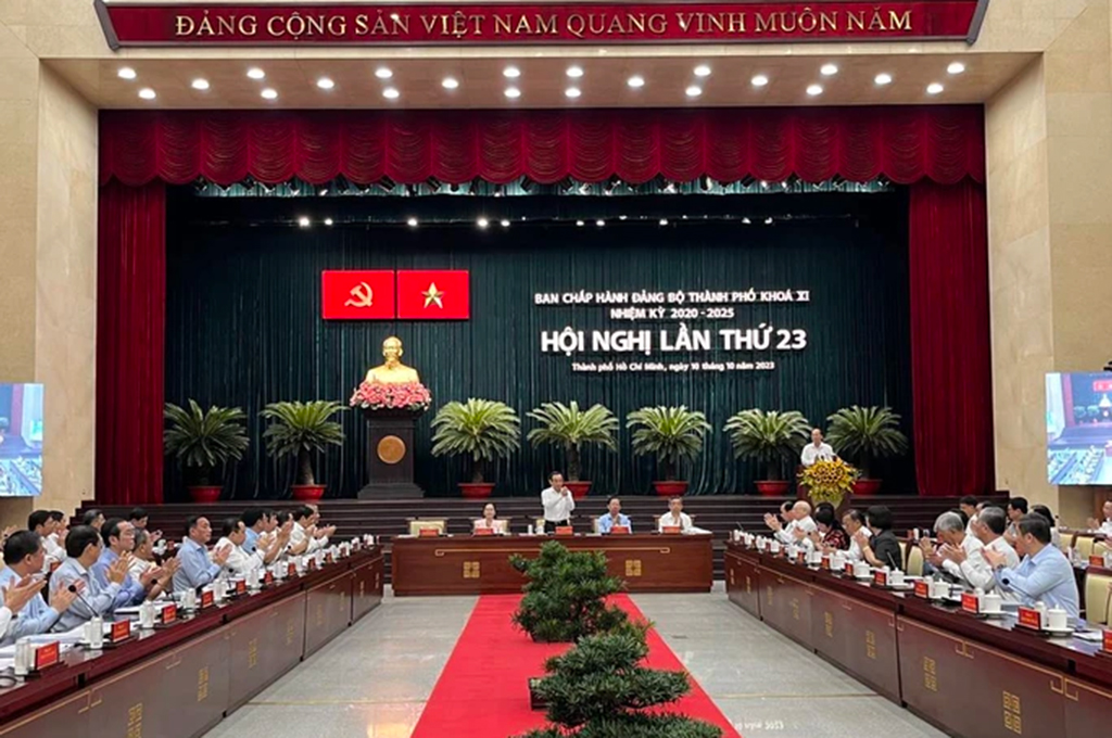 Hội nghị lần thứ 23 Ban Chấp hành Đảng bộ Thành phố Hồ Chí Minh khóa XI, nhiệm kỳ 2020-2025