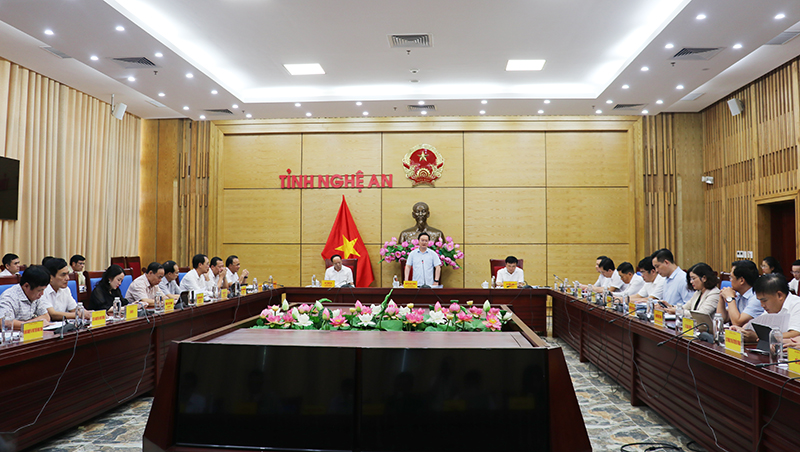 Một Hội nghị Ủy ban nhân dân tỉnh Nghệ An