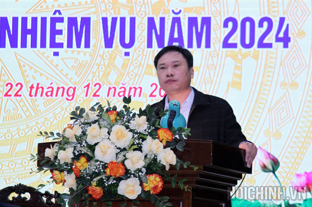 Đồng chí Hoàng Nguyên Dự, Trưởng Ban Nội chính Tỉnh ủy Nam Định