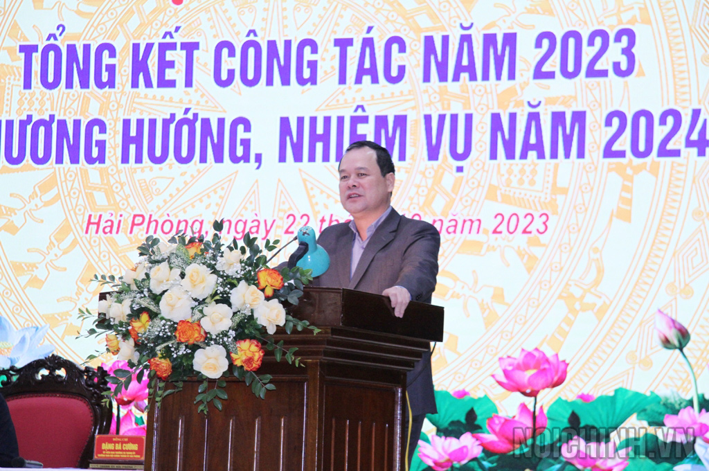 Đồng chí Điệp Văn Chiến, Trưởng Ban Nội chính Tỉnh ủy Quảng Ninh  