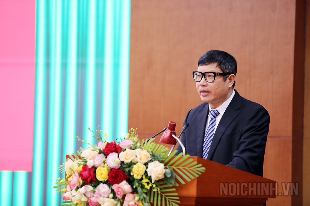 Đồng chí Nguyễn Hữu Quảng, Phó Vụ trưởng Vụ Cải cách tư pháp