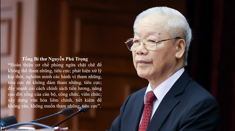 Tổng Bí thư Nguyễn Phú Trọng, Trưởng Ban Chỉ đạo Trung ương về phòng, chống tham nhũng, tiêu cực