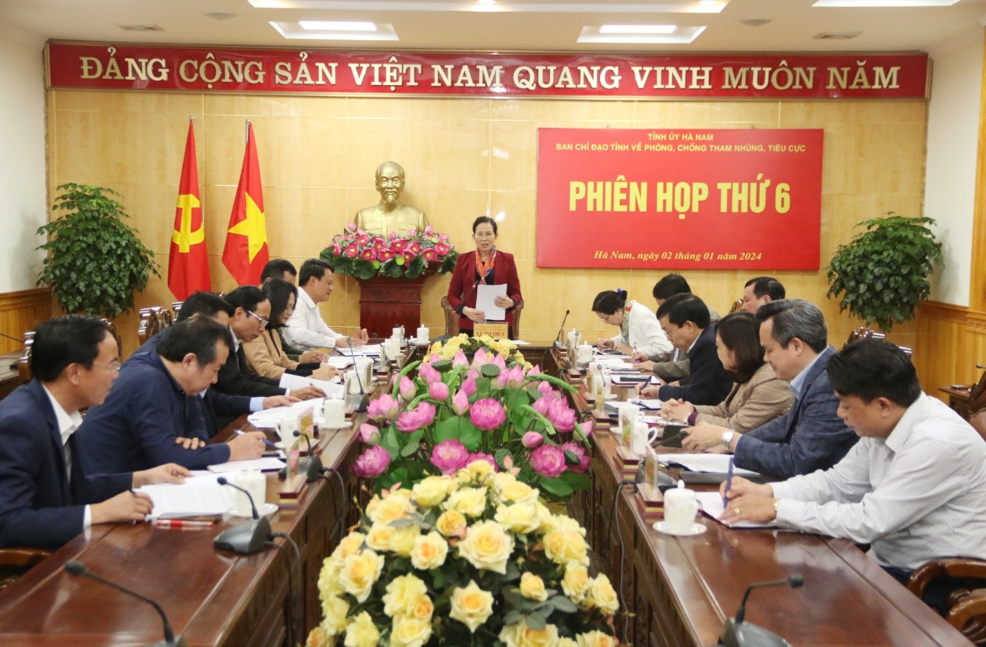 Quang cảnh Phiên họp