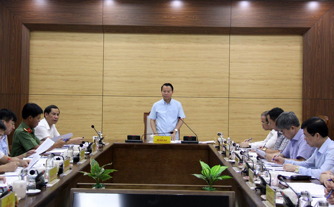 Phiên họp sơ kết công tác 9 tháng năm 2023 của Ban Chỉ đạo phòng, chống tham nhũng, tiêu cực tỉnh Yên Bái