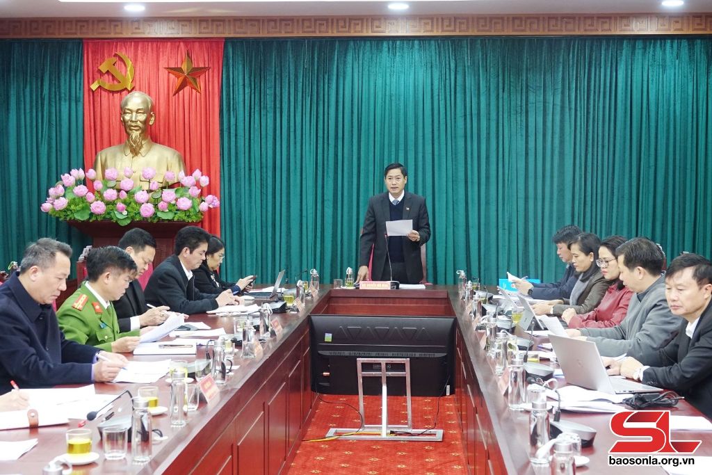 Phiên họp thứ 7 Ban Chỉ đạo phòng, chống tham nhũng, tiêu cực tỉnh Sơn la