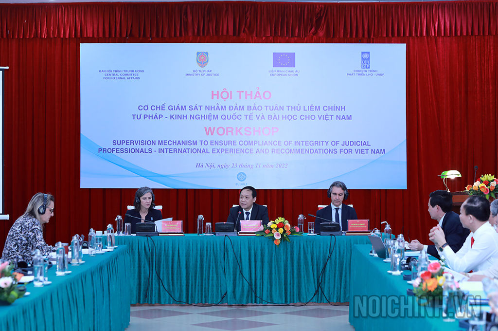 Hội thảo cơ chế giám sát nhằm bảo đảm tuân thủ liêm chính tư pháp - kinh nghiệm quốc tế và bài học cho Việt Nam (ảnh minh họa)