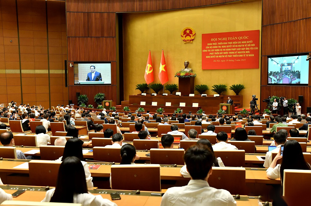 Toàn cảnh Hội nghị tại Nhà Quốc hội