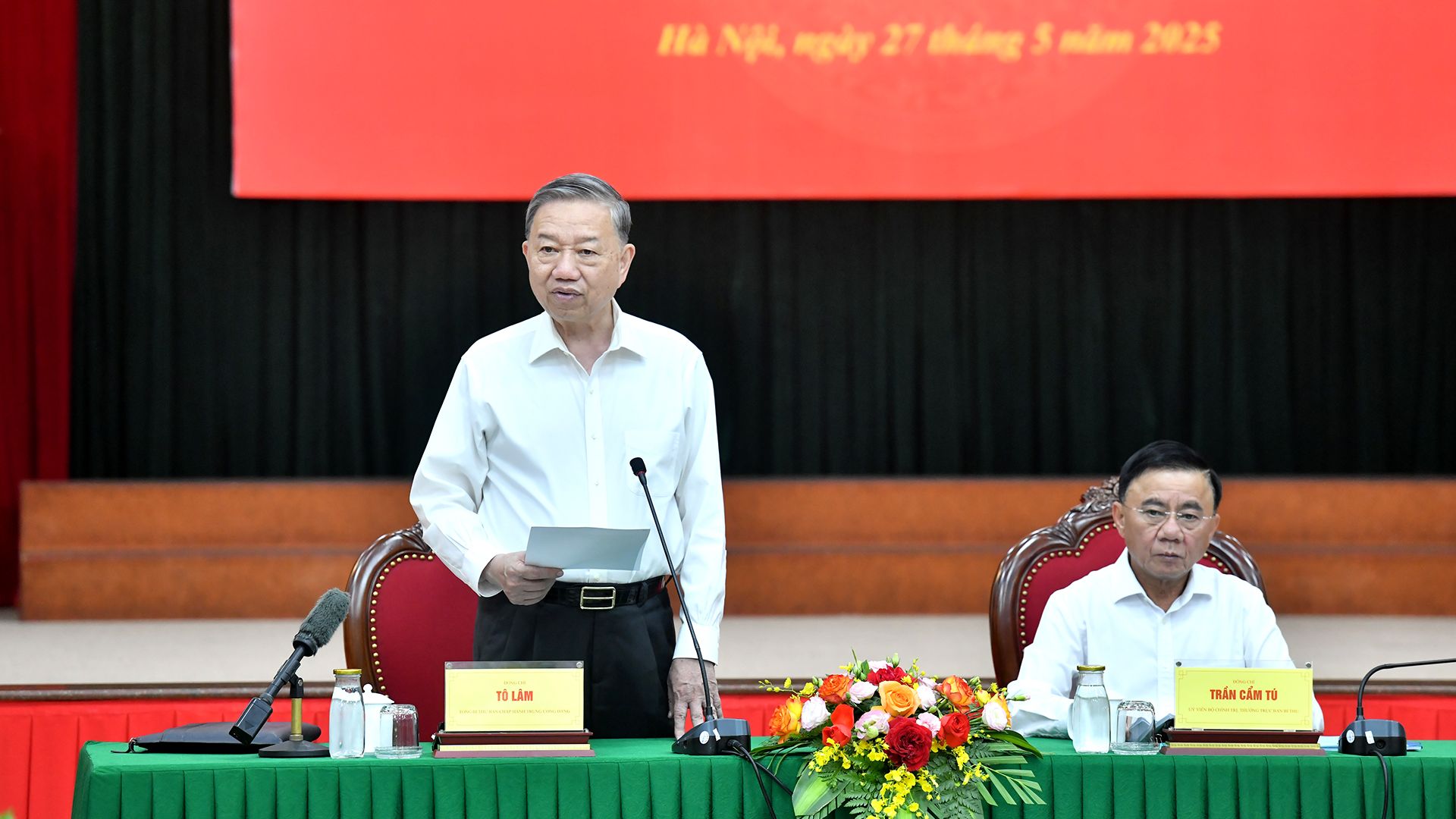 Đồng chí Tô Lâm, Tổng Bí thư Ban Chấp hành Trung ương Đảng Cộng sản Việt Nam