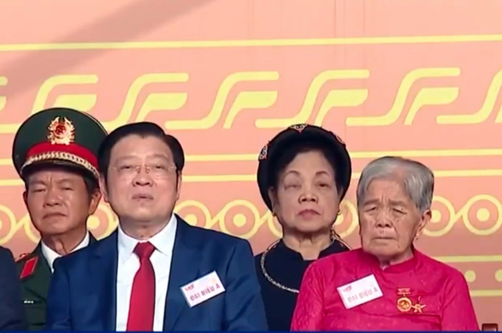 Đồng chí Phan Đình Trạc, Ủy viên Bộ Chính trị, Bí thư Trung ương Đảng, Trưởng Ban Nội chính Trung ương dự Lễ Kỷ niệm