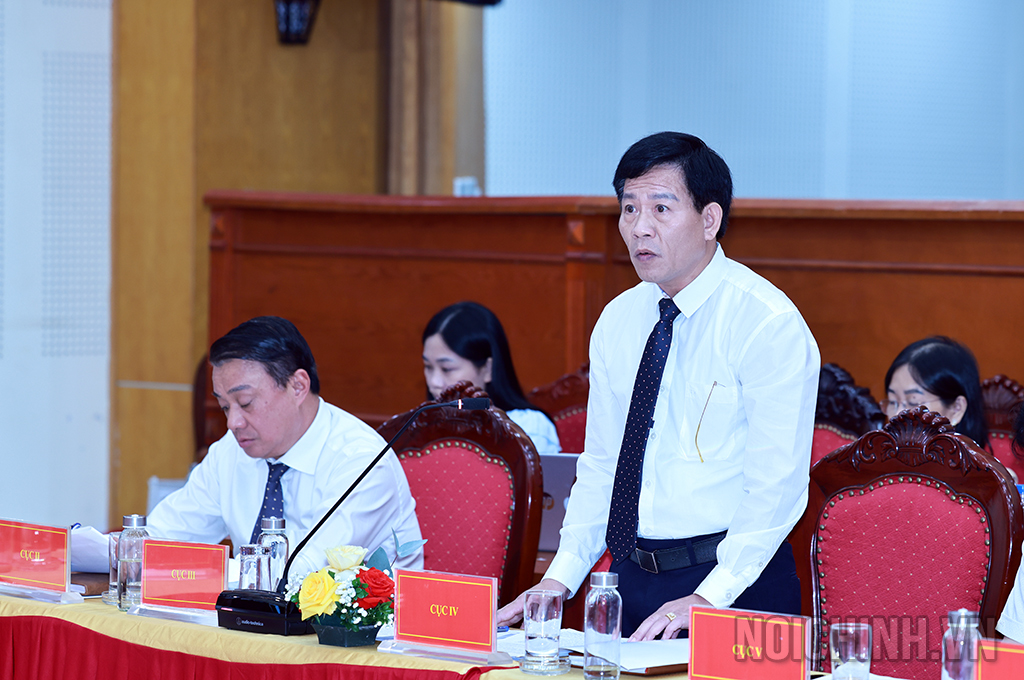 Đồng chí Nguyễn Văn Cảnh, Cục trưởng Cục Phòng, chống tham nhũng, lãng phí, tiêu cực (Cục IV), Thanh tra Chính phủ